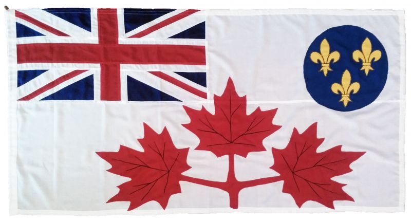 1yd 36x18in 91x45cm Canada Battle flag (woven MoD fabric)